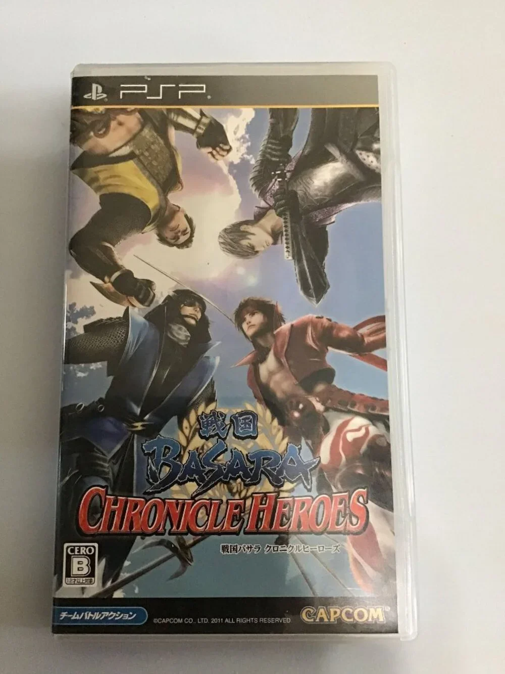 Sengoku Basara Chronicle Heroes PSP Japan Import JPN PlayStation Portable CIB